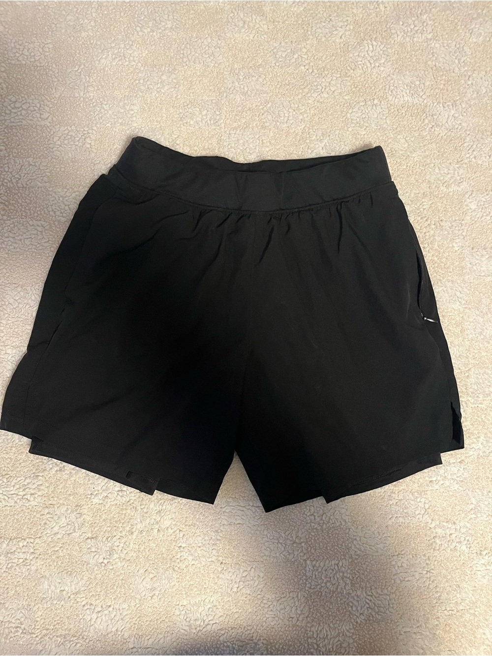 Old Navy Black Men's Athletic Shorts - Quick-Dry